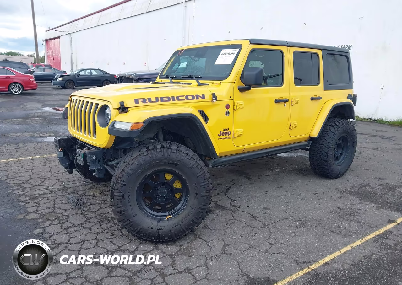 2021 Jeep Wrangler Unlimited Rubicon 4X4 VIN:1C4JJXFM0MW707381 - 2