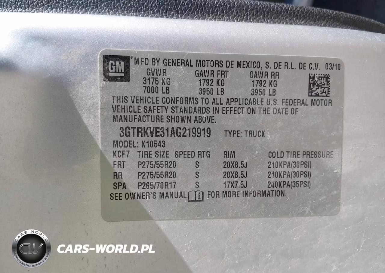 2010 GMC Sierra 1500 Sle VIN:3GTRKVE31AG219919 - 9