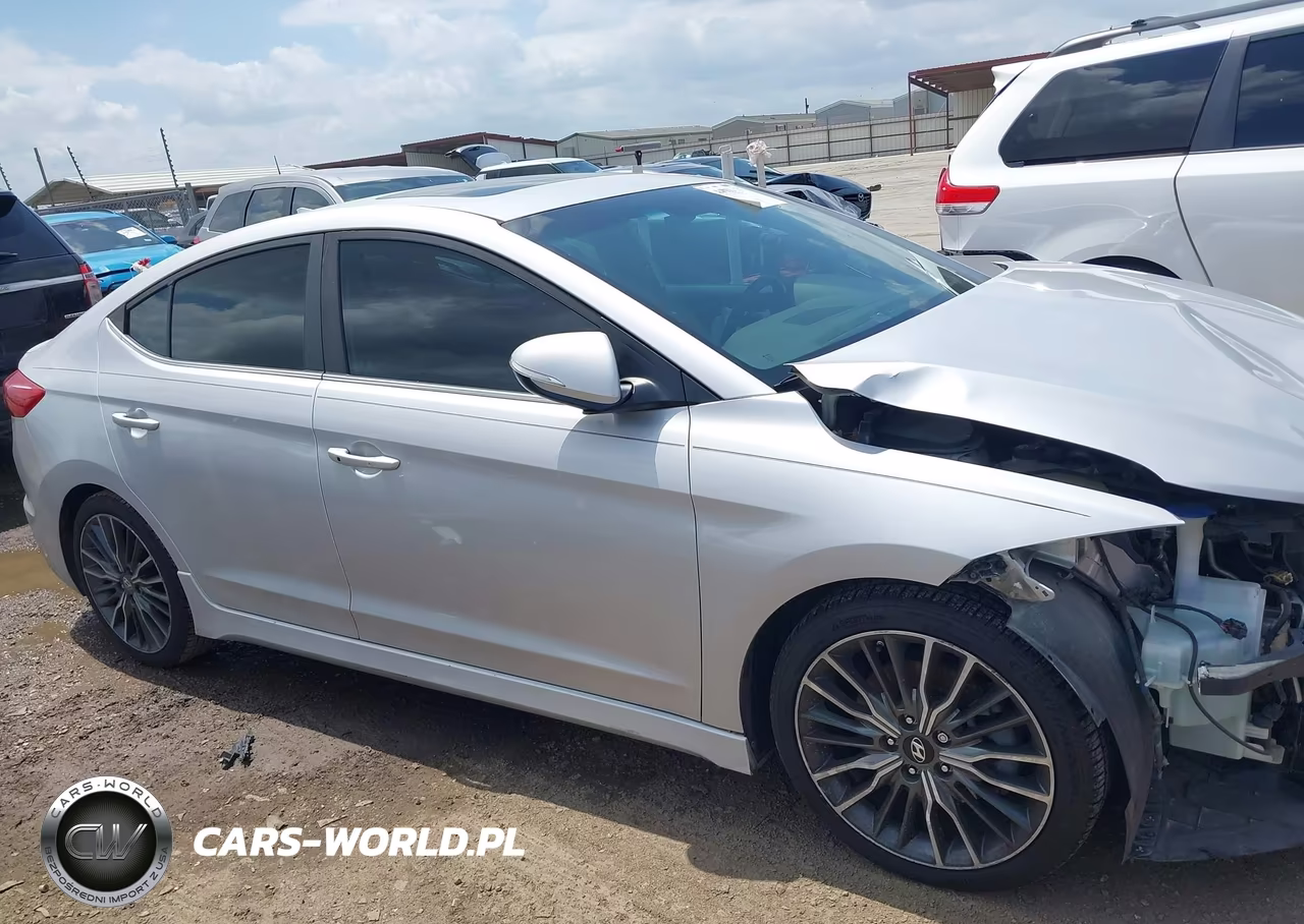 2017 Hyundai Elantra Sport VIN:KMHD04LB7HU358282 - 13