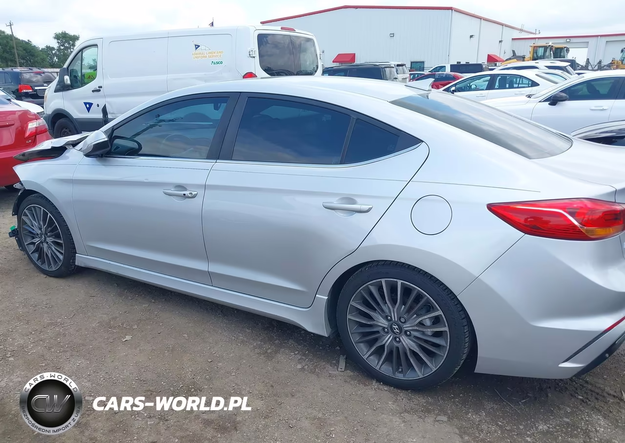 2017 Hyundai Elantra Sport VIN:KMHD04LB7HU358282 - 14