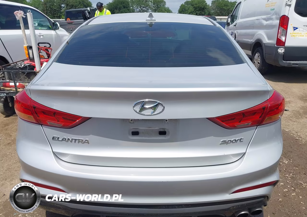 2017 Hyundai Elantra Sport VIN:KMHD04LB7HU358282 - 16