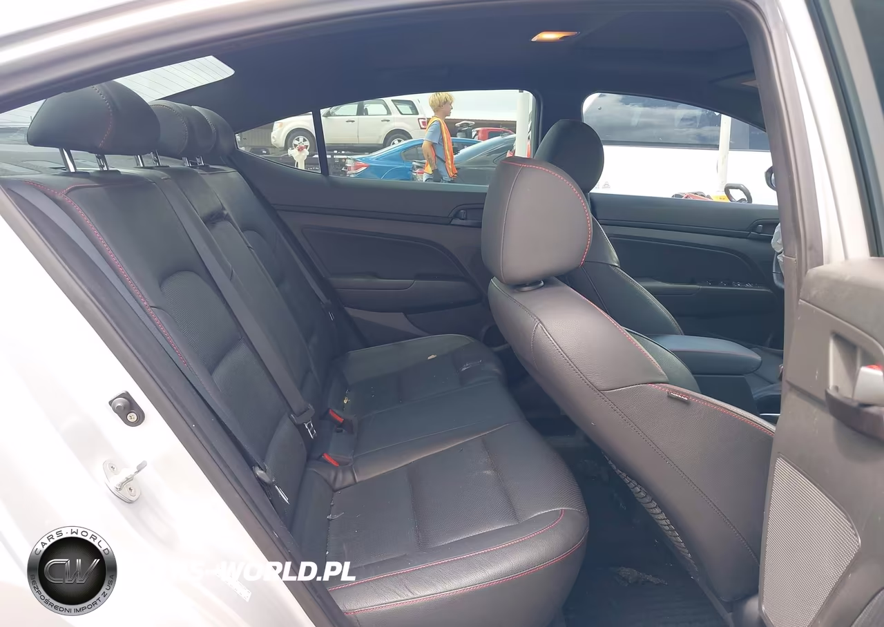 2017 Hyundai Elantra Sport VIN:KMHD04LB7HU358282 - 8