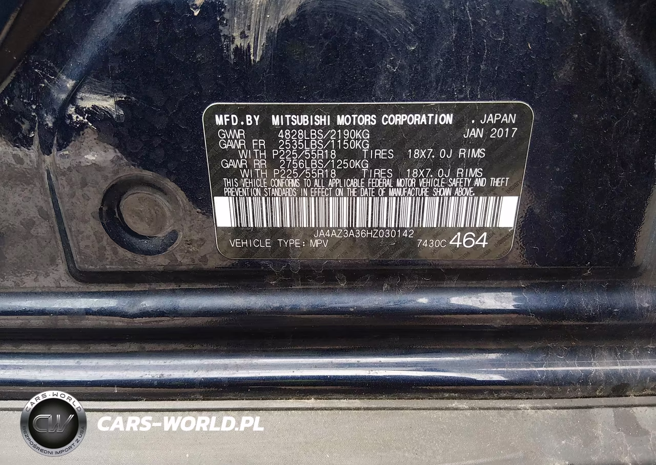 2017 Mitsubishi Outlander Se-Sel VIN:JA4AZ3A36HZ030142 - 9