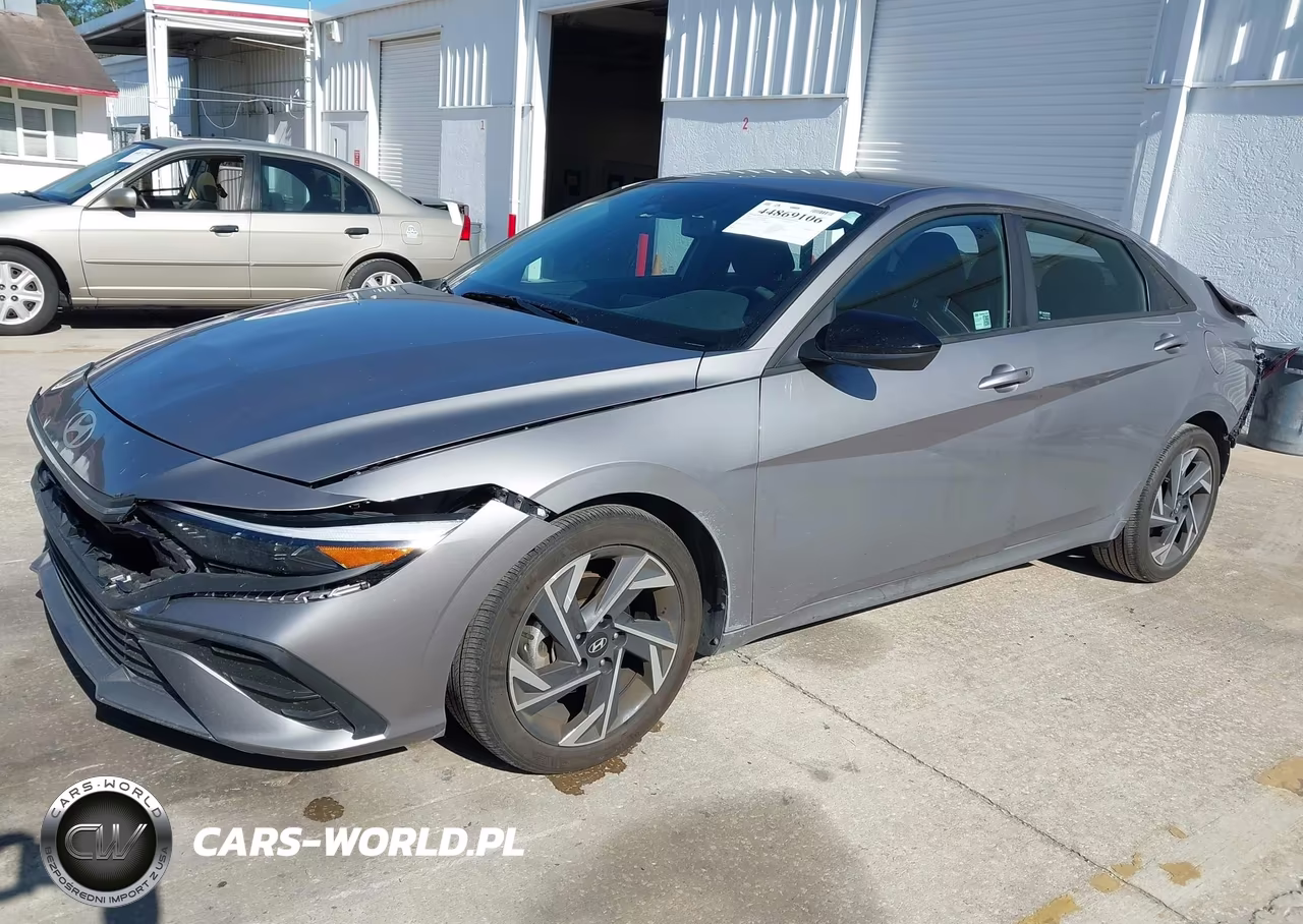 2025 Hyundai Elantra Sel Sport VIN:KMHLM4DG1SU880925 - 2