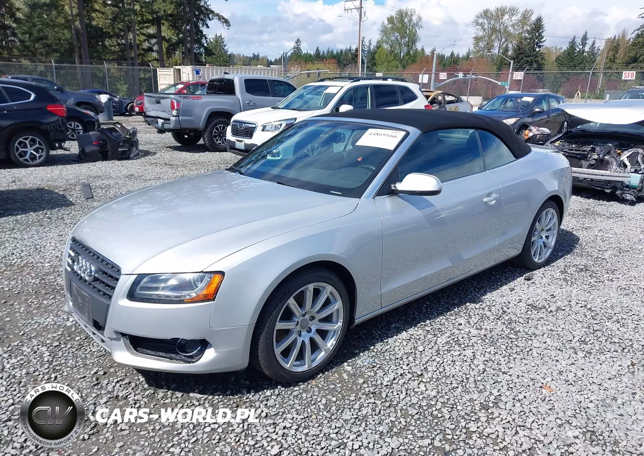 2012 Audi A5 2.0T Premium VIN:WAULFAFH5CN000868 - 2