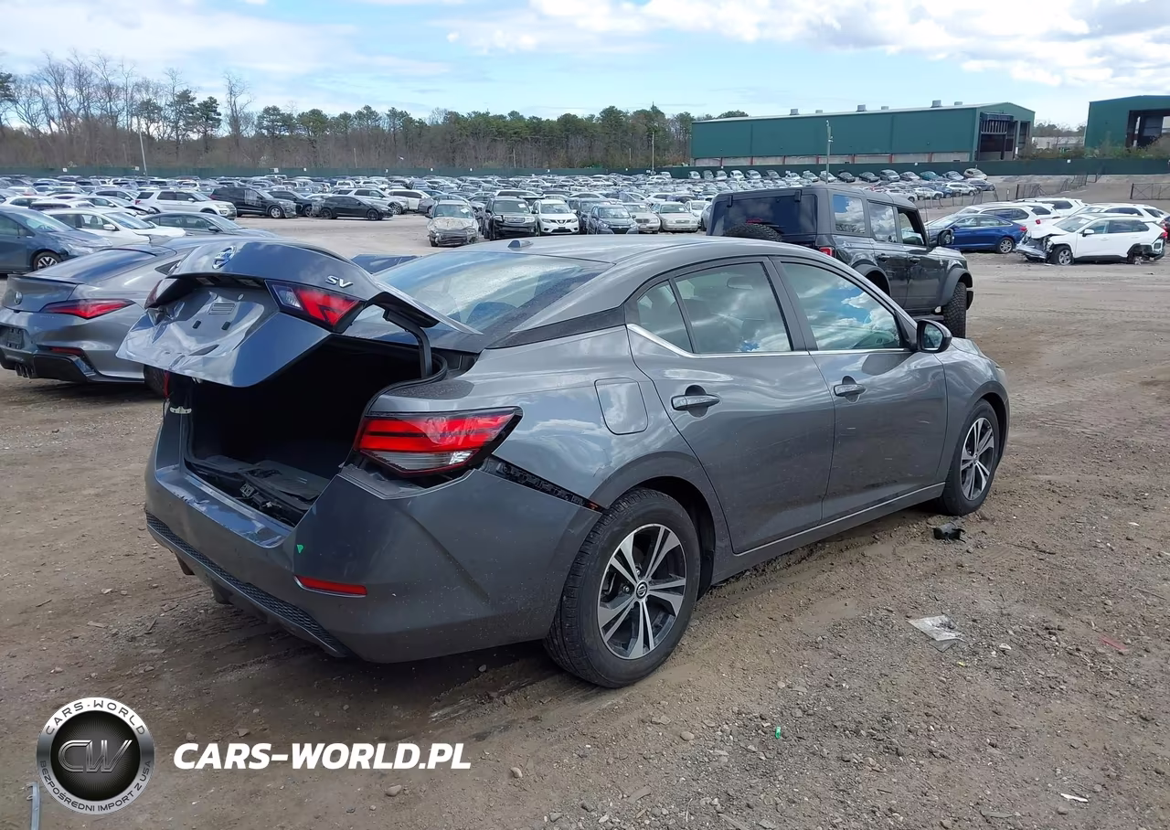 2023 Nissan Sentra Sv Xtronic Cvt VIN:3N1AB8CV4PY264409 - 4