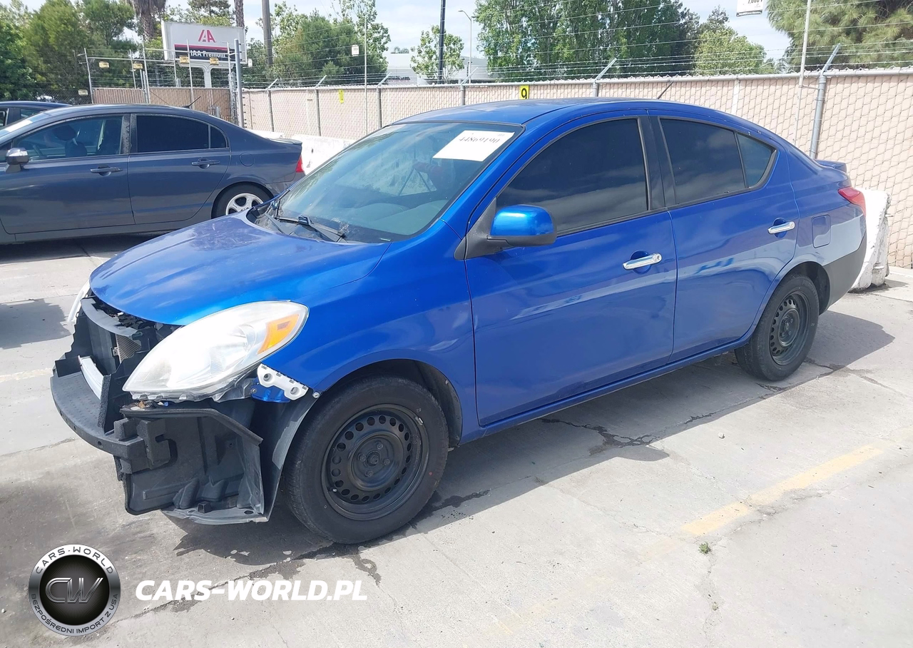 2014 Nissan Versa 1.6 Sv VIN:3N1CN7AP2EL840202 - 2