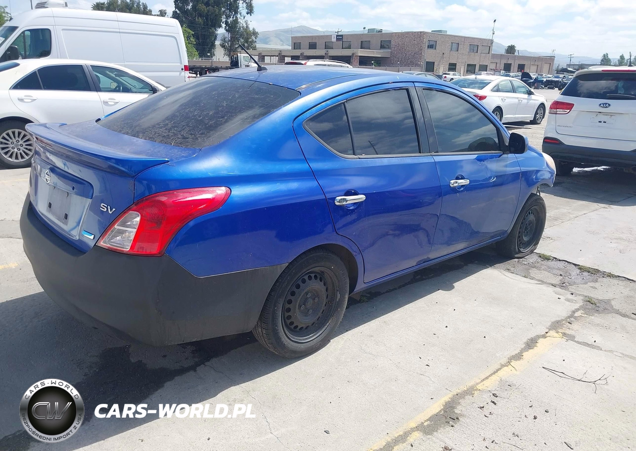 2014 Nissan Versa 1.6 Sv VIN:3N1CN7AP2EL840202 - 4