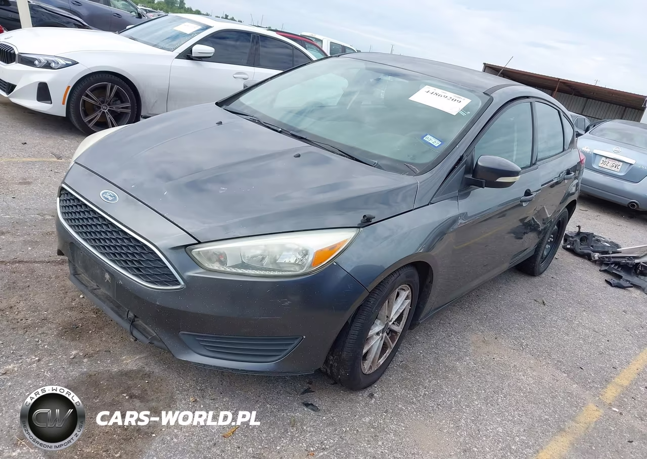 2017 Ford Focus Se VIN:1FADP3K29HL278103 - 2