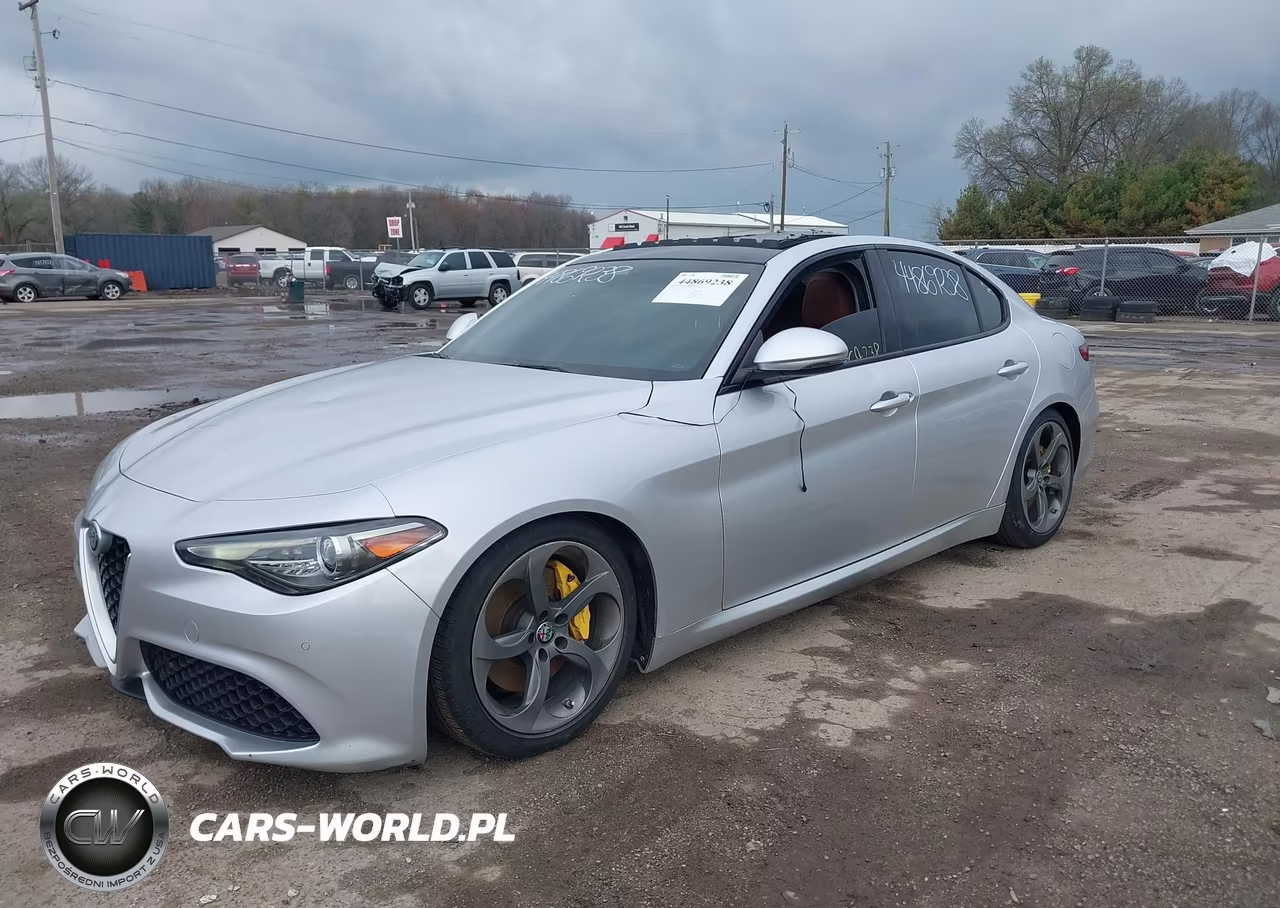 2017 Alfa Romeo Giulia Ti Awd VIN:ZARFAEEN9H7554655 - 2