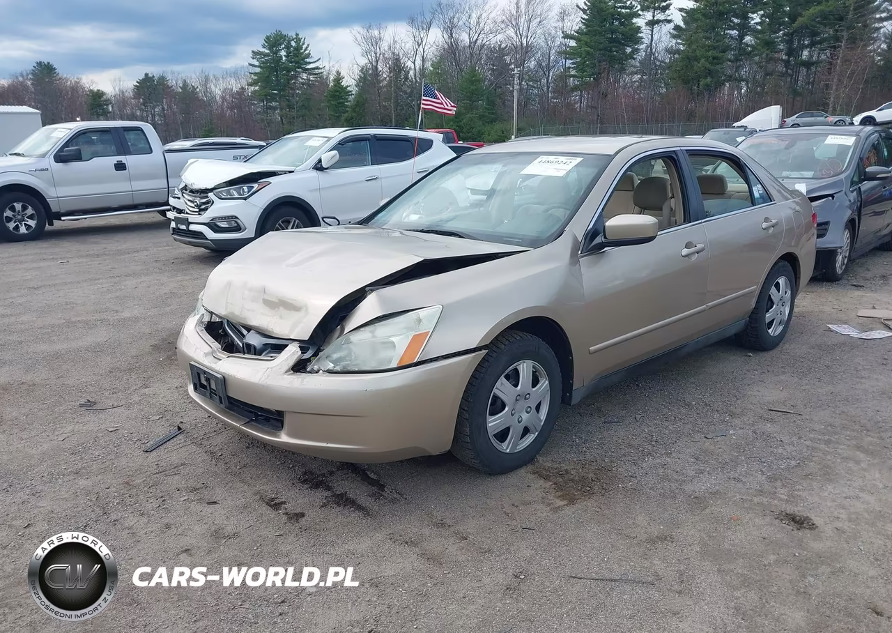 2004 Honda Accord 2.4 Lx VIN:1HGCM56394A143966 - 2