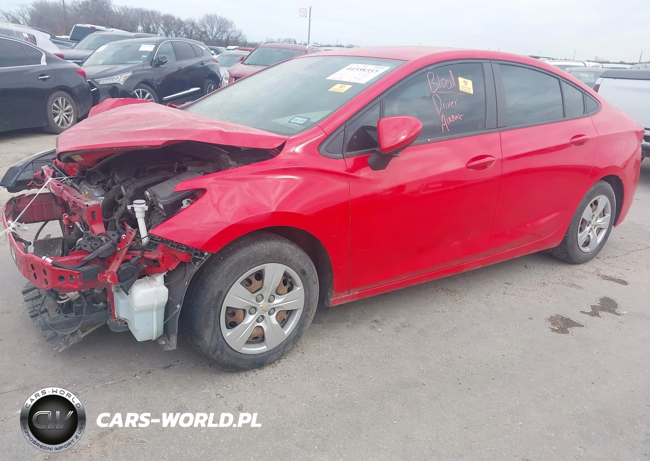 2017 Chevrolet Cruze Ls Auto VIN:1G1BC5SM7H7112657 - 2