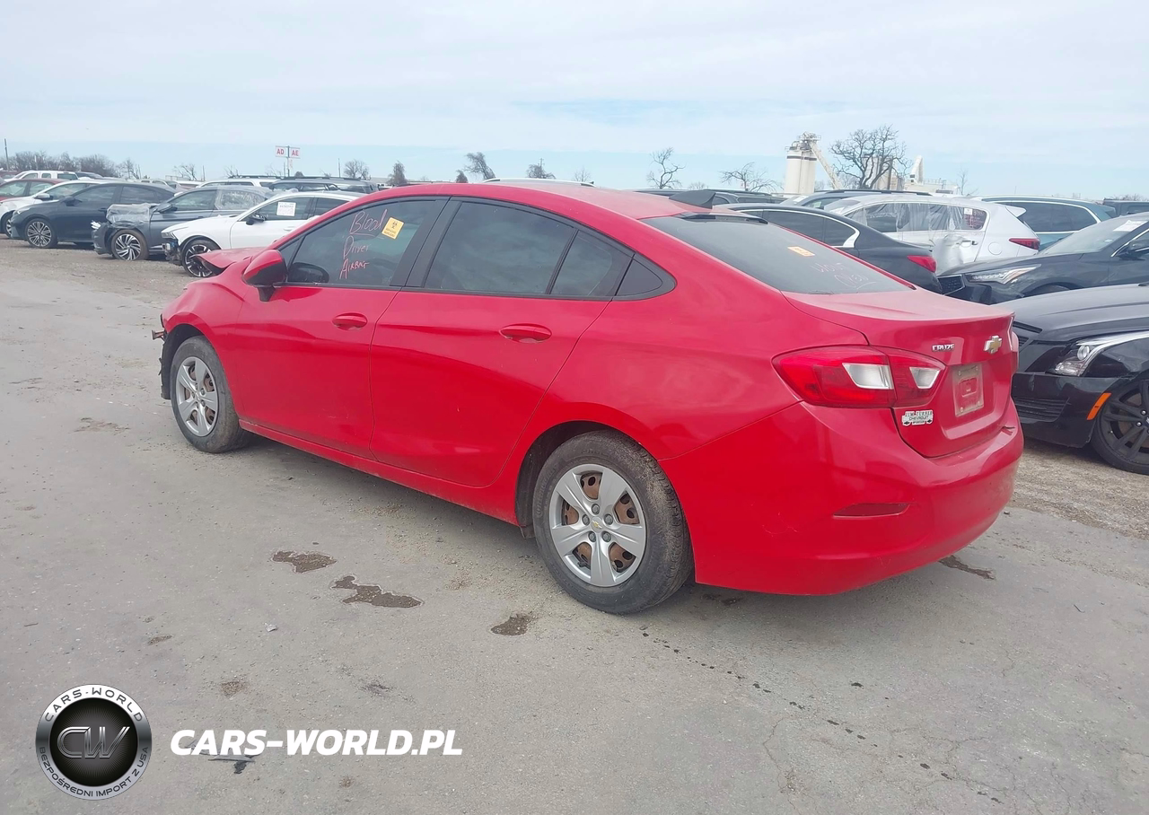 2017 Chevrolet Cruze Ls Auto VIN:1G1BC5SM7H7112657 - 3