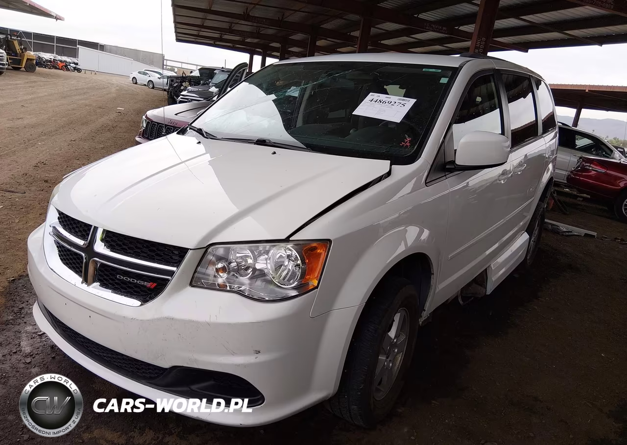 2012 Dodge Grand Caravan Sxt VIN:2C4RDGCG8CR406499 - 2