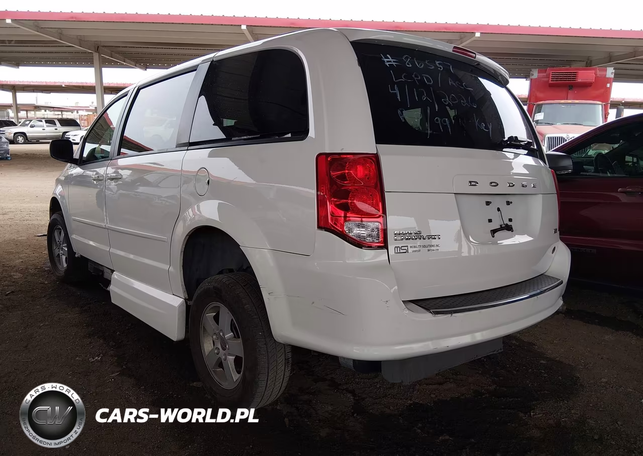 2012 Dodge Grand Caravan Sxt VIN:2C4RDGCG8CR406499 - 3