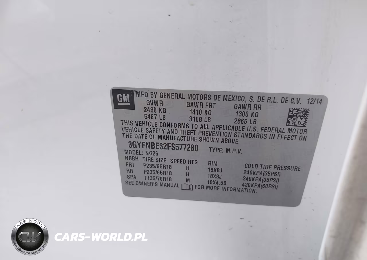 2015 Cadillac Srx Luxury Collection VIN:3GYFNBE32FS577280 - 9