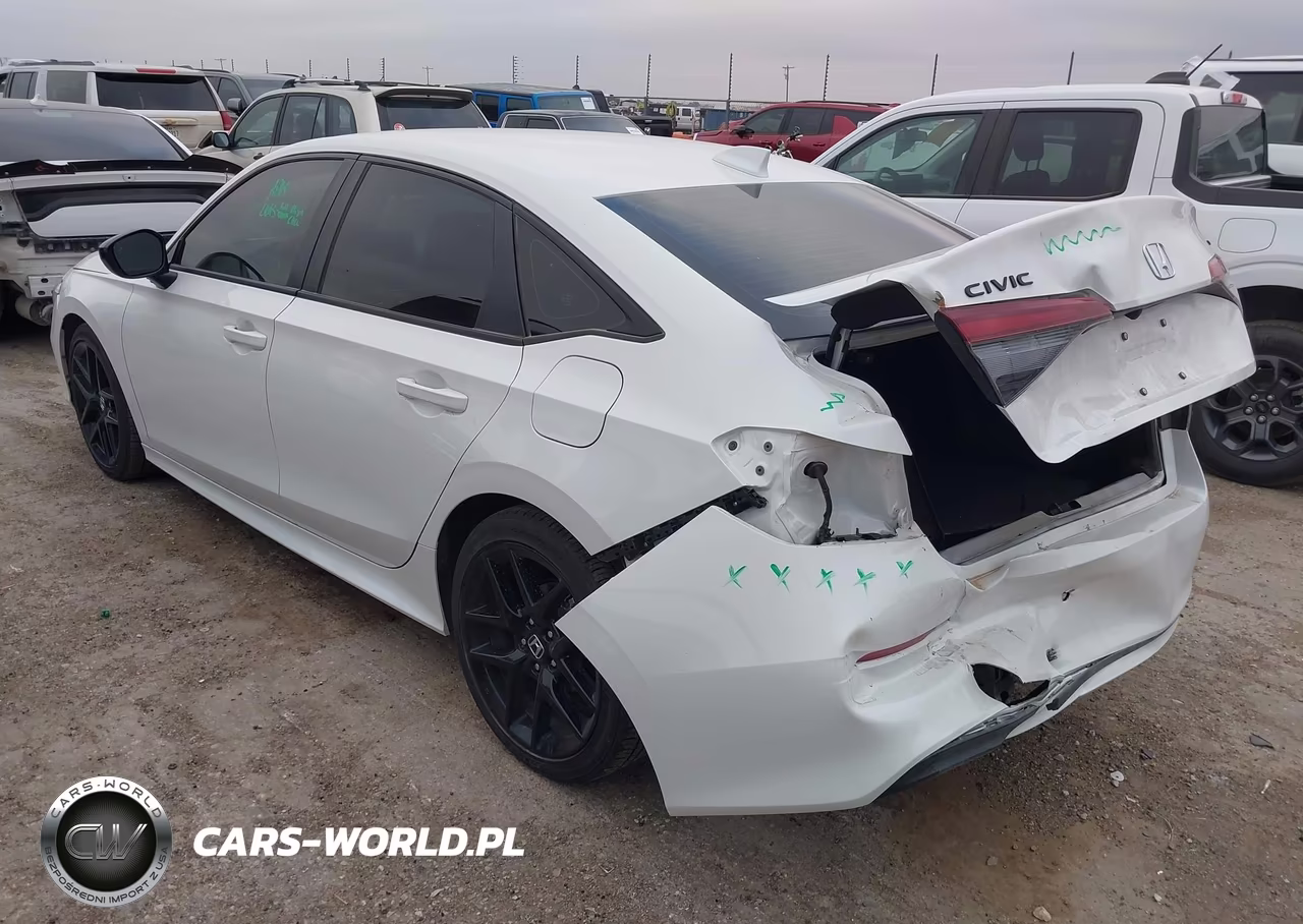 2026 Honda Civic Sport VIN:2HGFE2F55TH519461 - 3