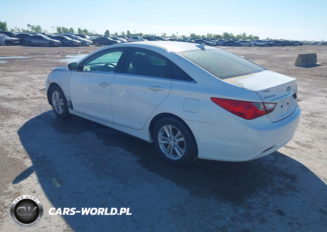 2013 Hyundai Sonata Gls VIN:5NPEB4AC7DH602418 - 3