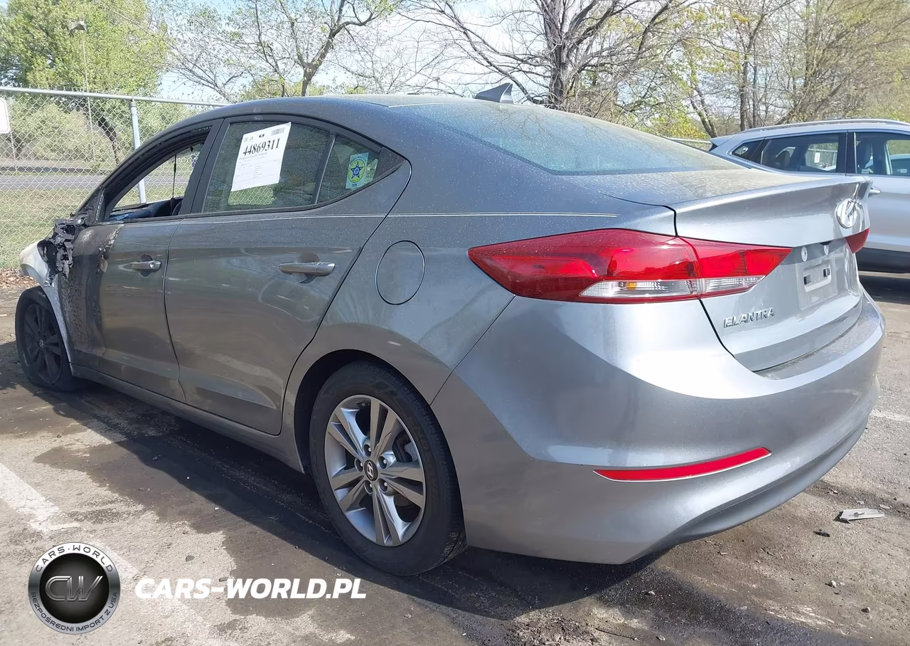 2018 Hyundai Elantra Sel VIN:KMHD84LF8JU557388 - 3