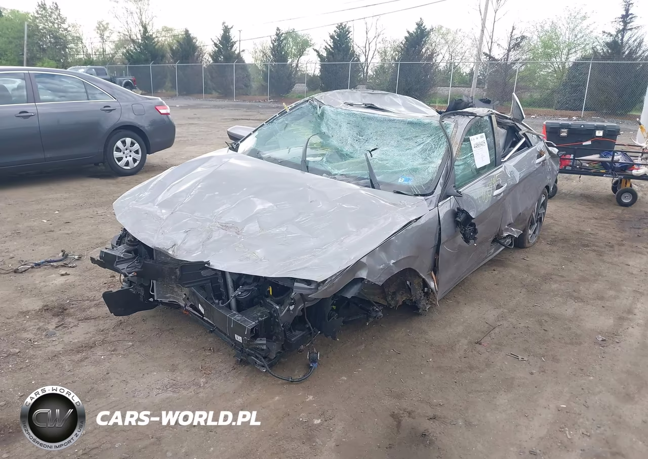 2024 Hyundai Elantra Sel VIN:KMHLS4DGXRU676608 - 2