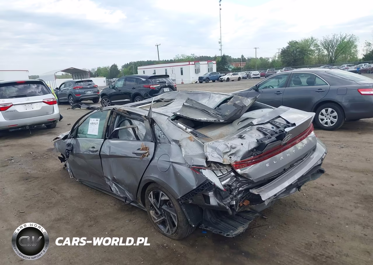 2024 Hyundai Elantra Sel VIN:KMHLS4DGXRU676608 - 3