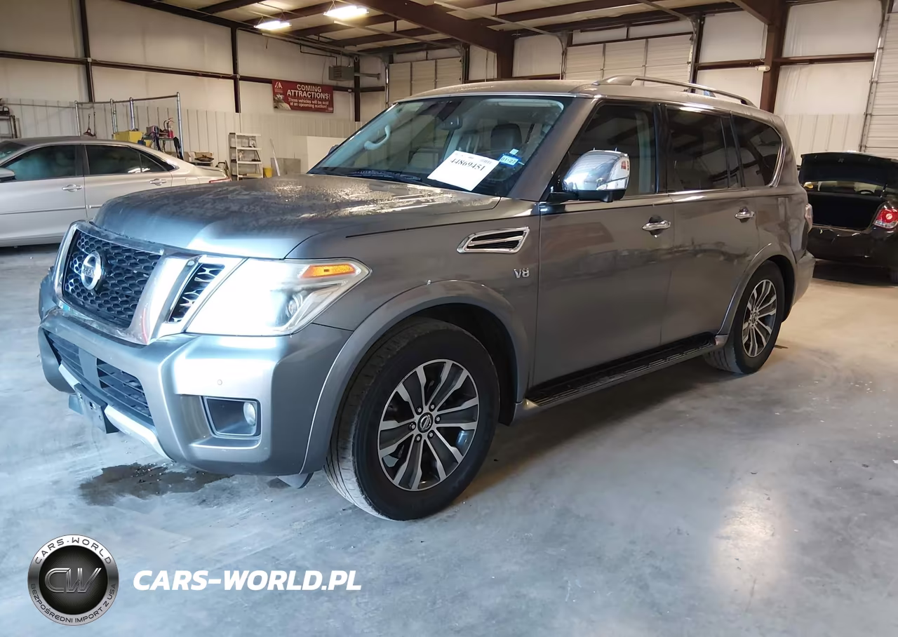 2017 Nissan Armada Sl VIN:JN8AY2ND9H9001261 - 2