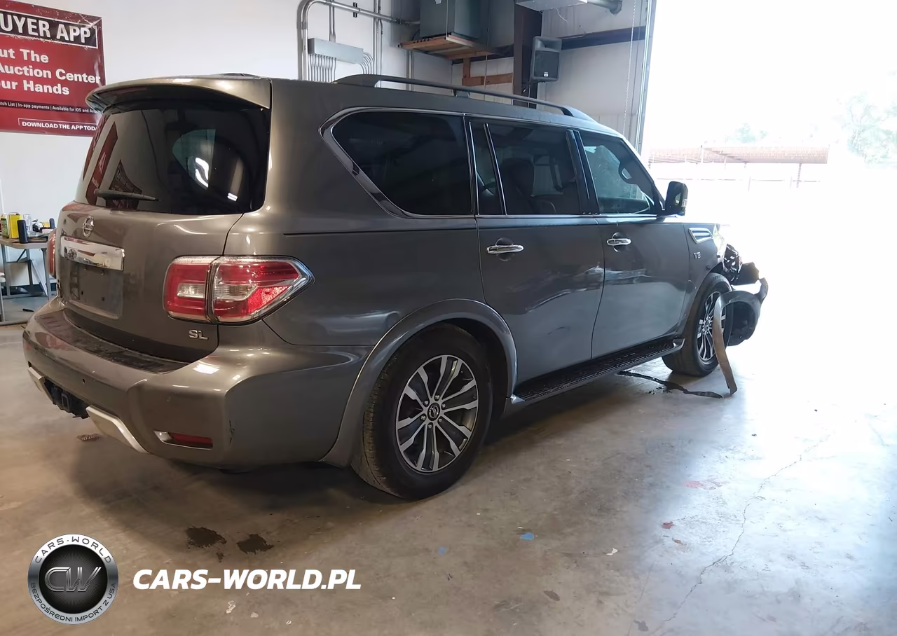 2017 Nissan Armada Sl VIN:JN8AY2ND9H9001261 - 4