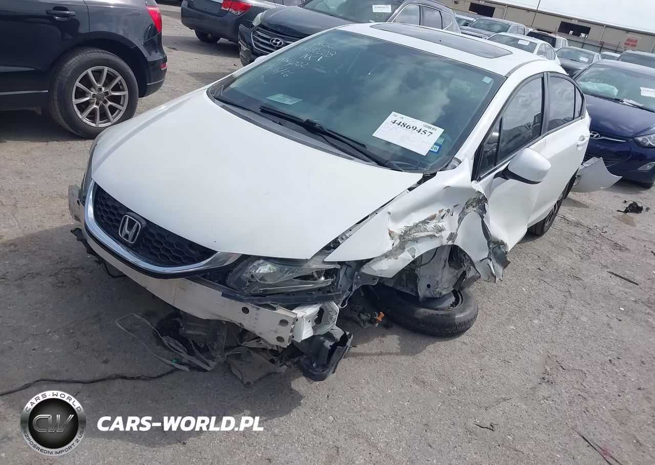 2013 Honda Civic Ex VIN:19XFB2F81DE024222 - 2