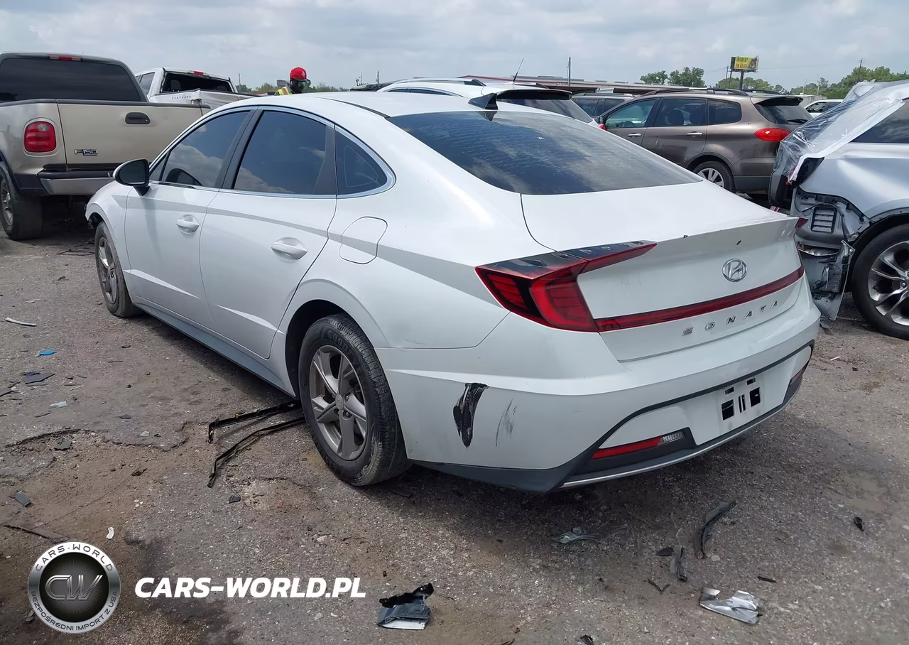 2021 Hyundai Sonata Se VIN:5NPEG4JA9MH063722 - 3