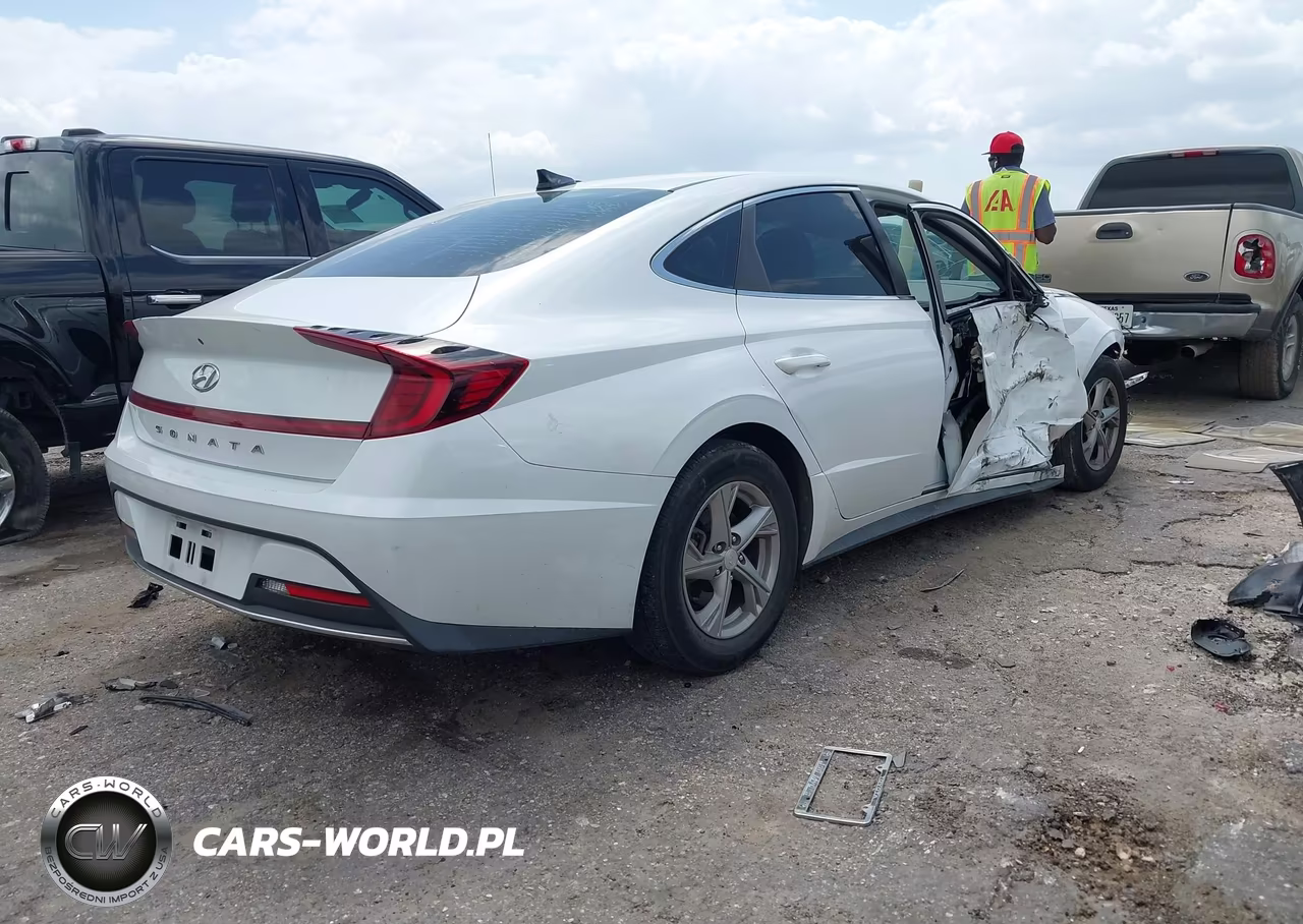 2021 Hyundai Sonata Se VIN:5NPEG4JA9MH063722 - 4