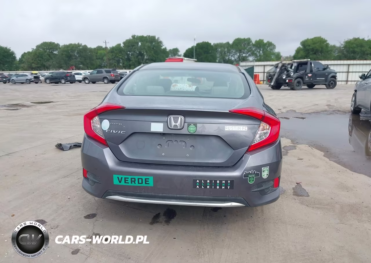 2020 Honda Civic Lx VIN:2HGFC2F60LH554312 - 15
