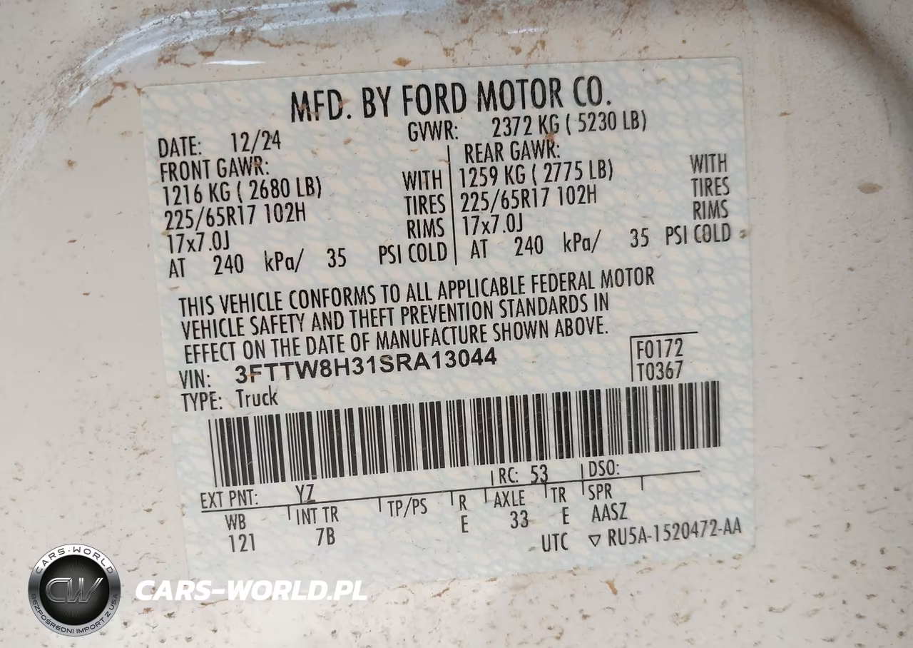 2025 Ford Maverick Xlt VIN:3FTTW8H31SRA13044 - 9