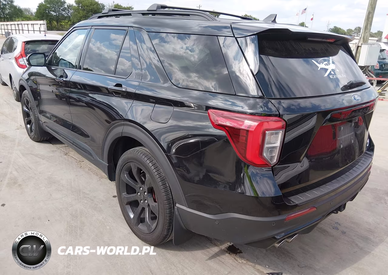 2023 Ford Explorer St VIN:1FM5K8GC6PGC15846 - 3