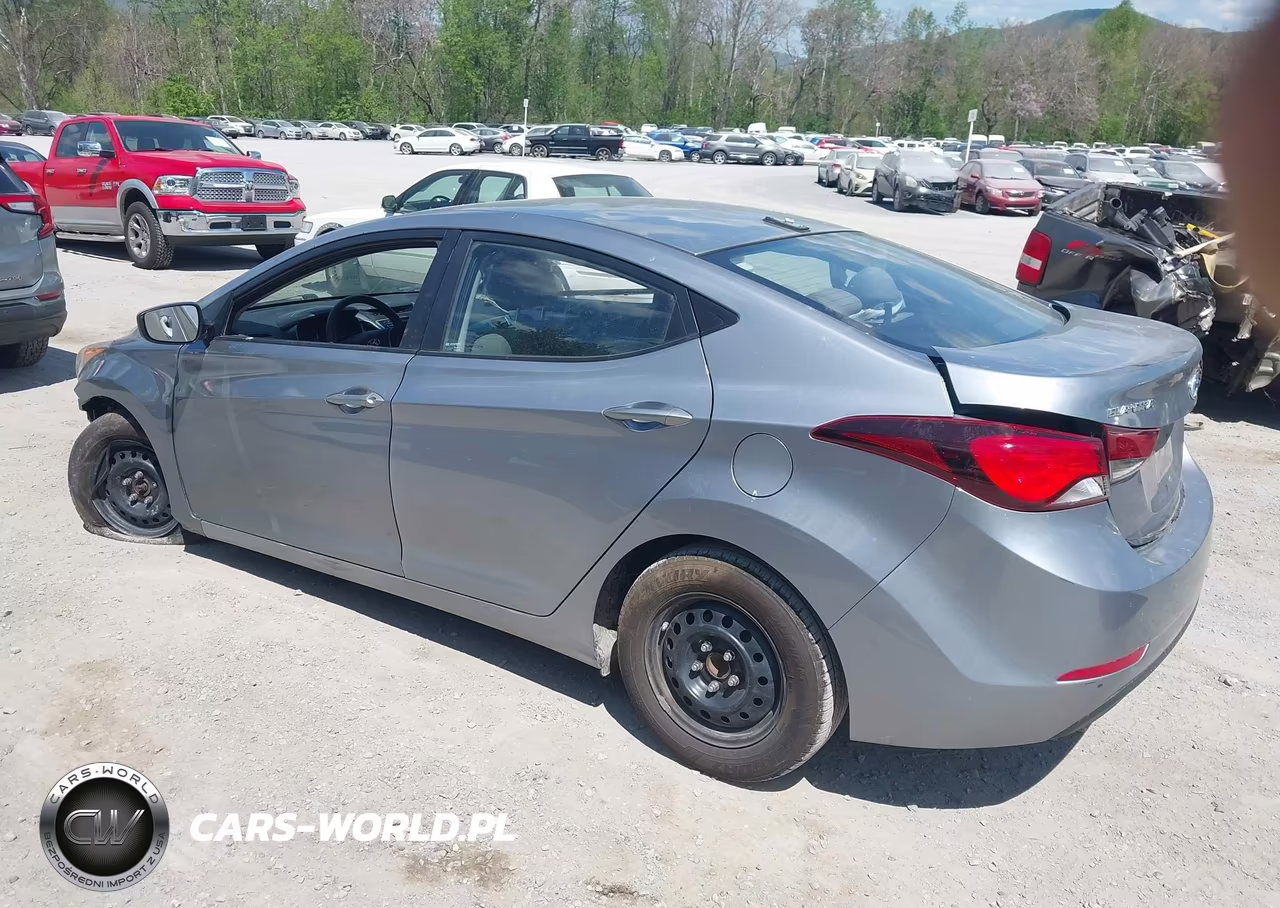 2016 Hyundai Elantra Se VIN:5NPDH4AE6GH759843 - 3