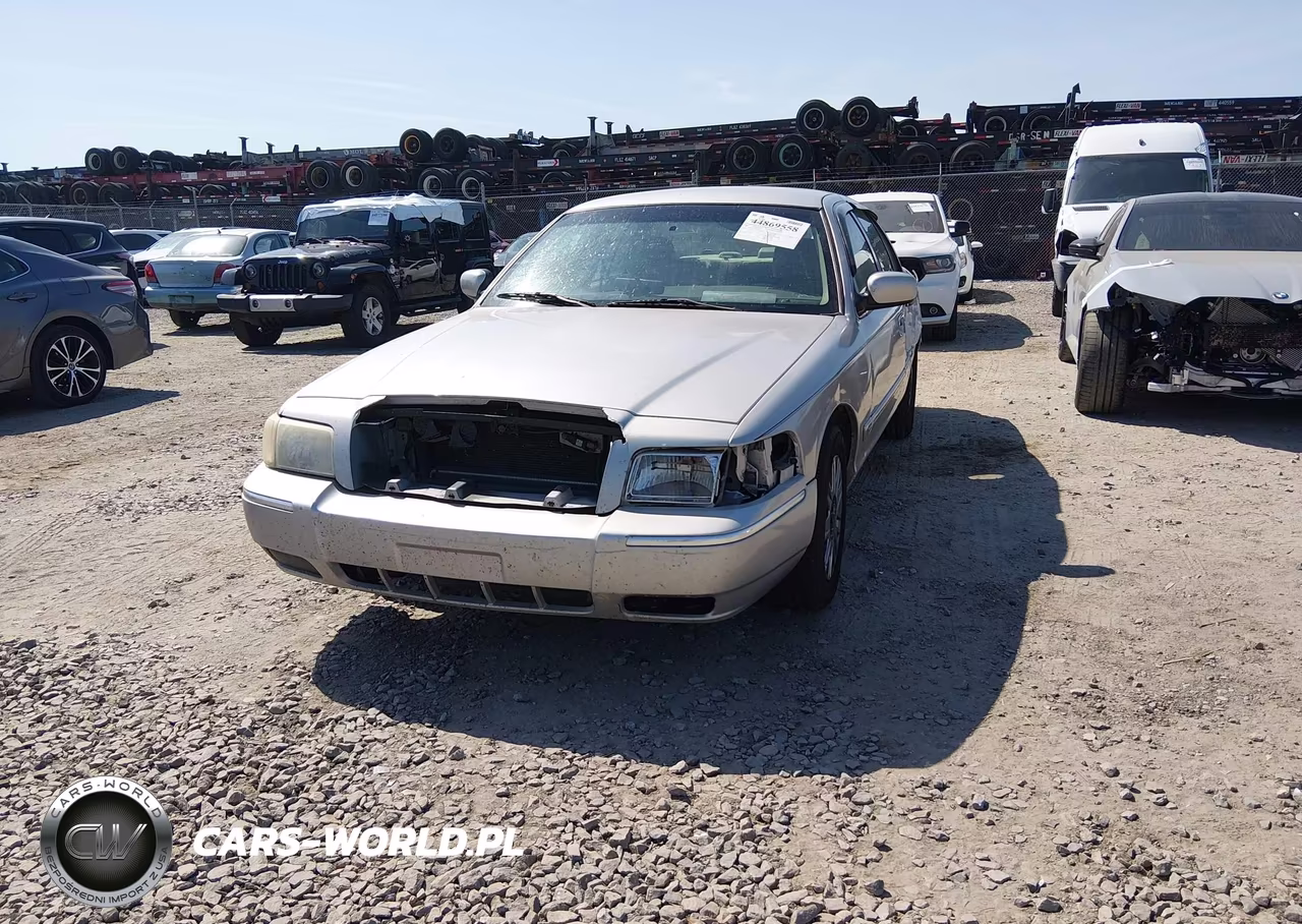 2007 Mercury Grand Marquis Gs VIN:2MEFM74V07X633038 - 2