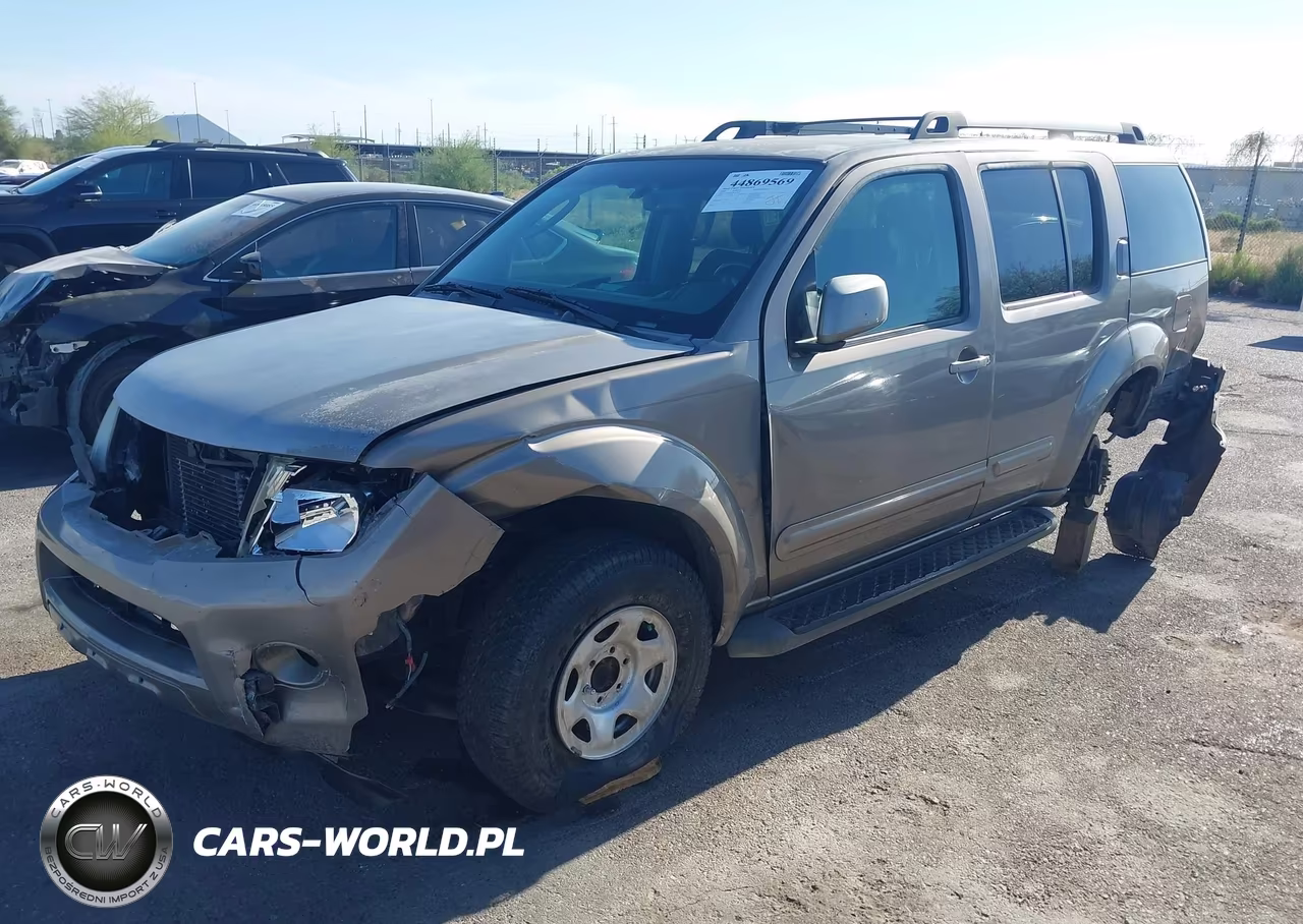 2008 Nissan Pathfinder Se VIN:5N1AR18U98C609603 - 2