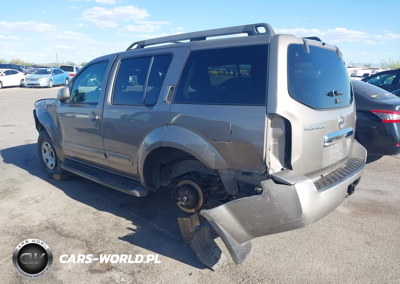 2008 Nissan Pathfinder Se VIN:5N1AR18U98C609603 - 3
