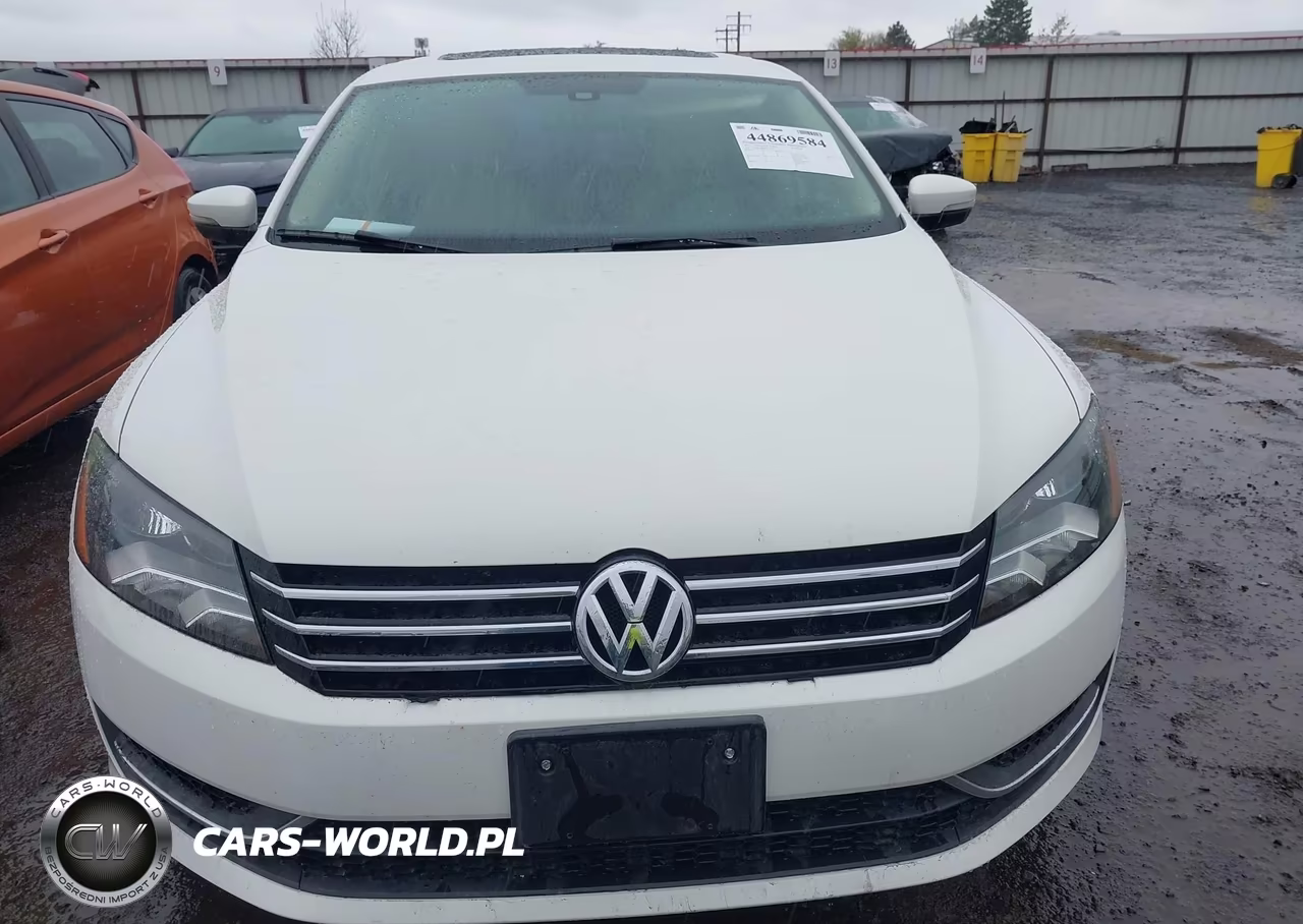 2013 Volkswagen Passat 2.5L Se VIN:1VWBP7A36DC139525 - 12