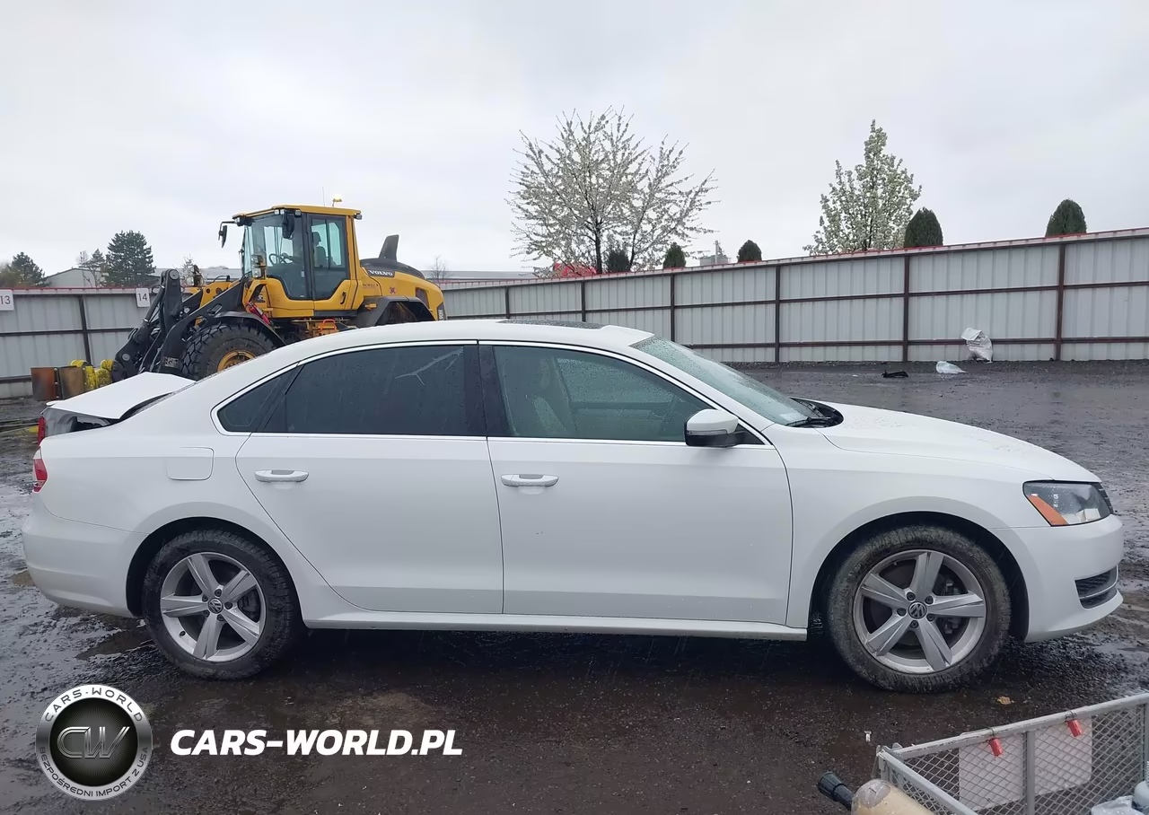 2013 Volkswagen Passat 2.5L Se VIN:1VWBP7A36DC139525 - 13