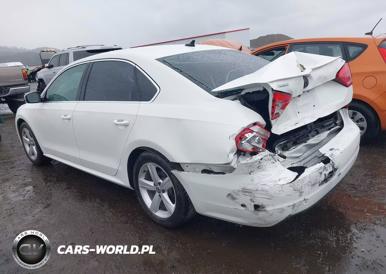 2013 Volkswagen Passat 2.5L Se VIN:1VWBP7A36DC139525 - 3