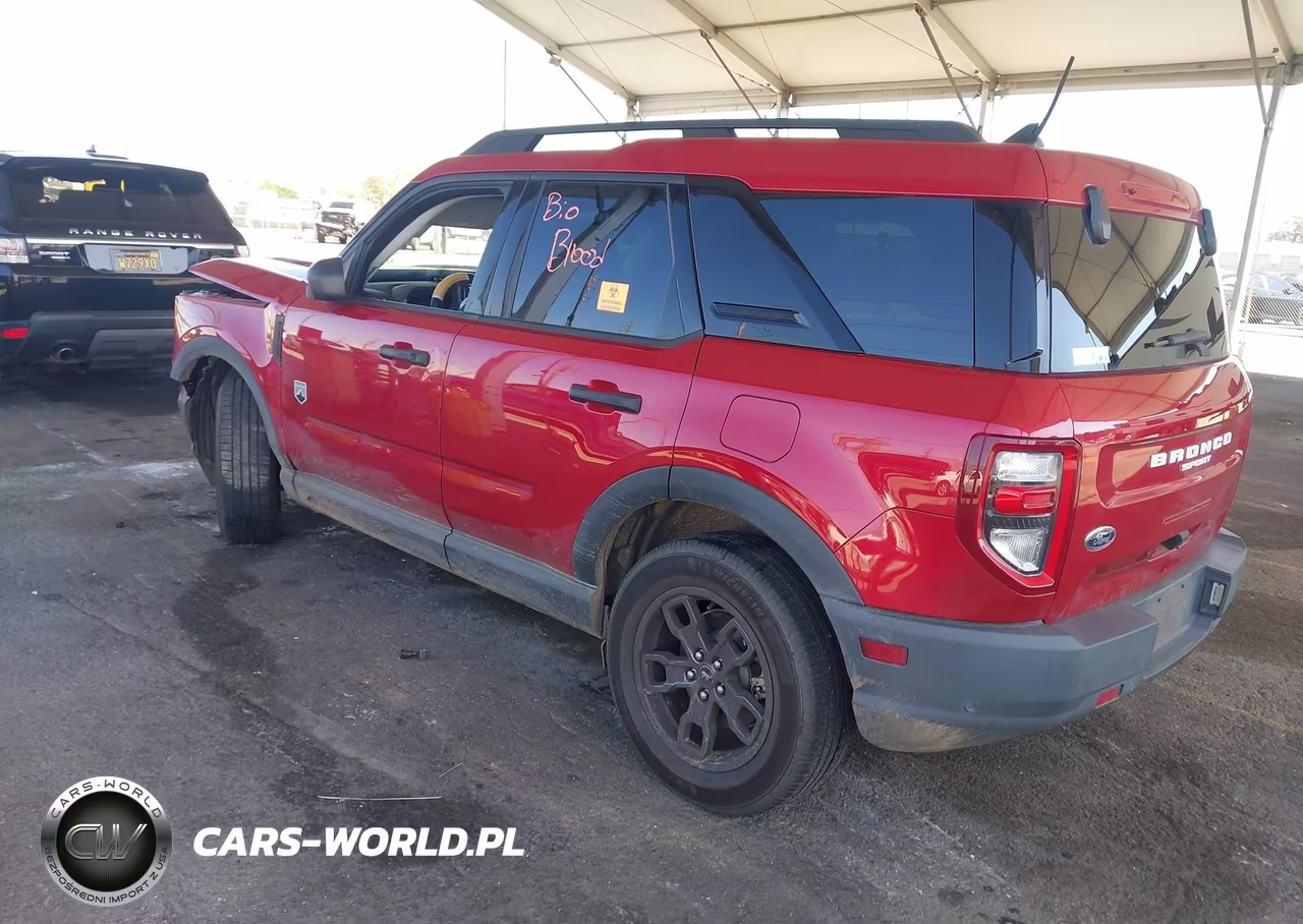 2021 Ford Bronco Sport Big Bend VIN:3FMCR9B67MRA83470 - 3