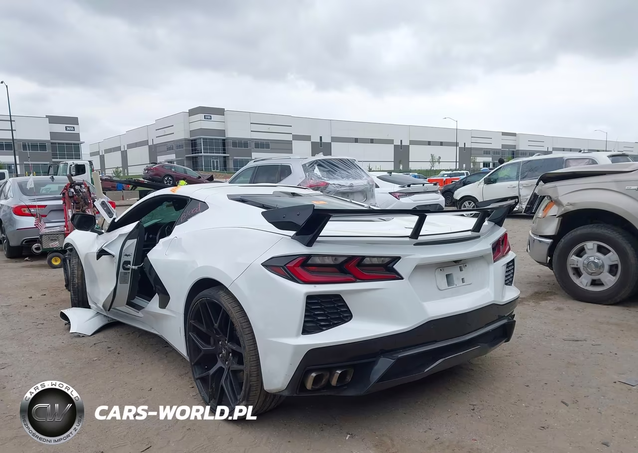2020 Chevrolet Corvette Stingray Rwd 2Lt VIN:1G1Y72D43L5115313 - 3
