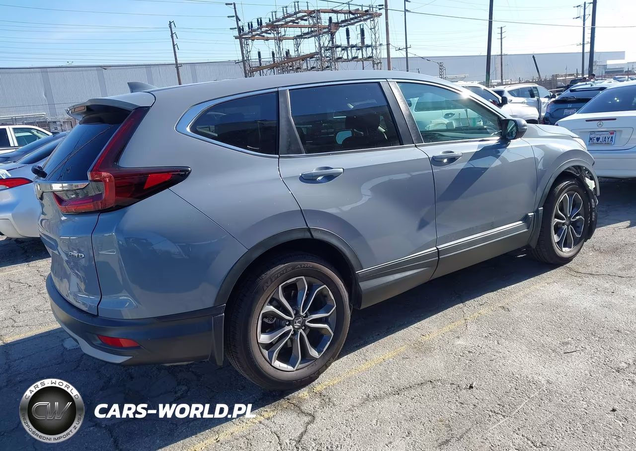 2021 Honda Cr-V Awd Ex VIN:2HKRW2H57MH623674 - 4