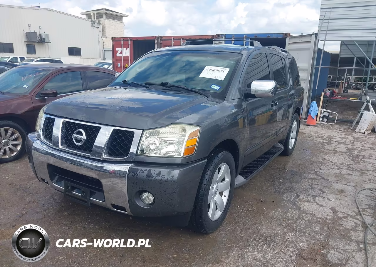 2004 Nissan Pathfinder Armada Le VIN:5N1AA08AX4N715175 - 2