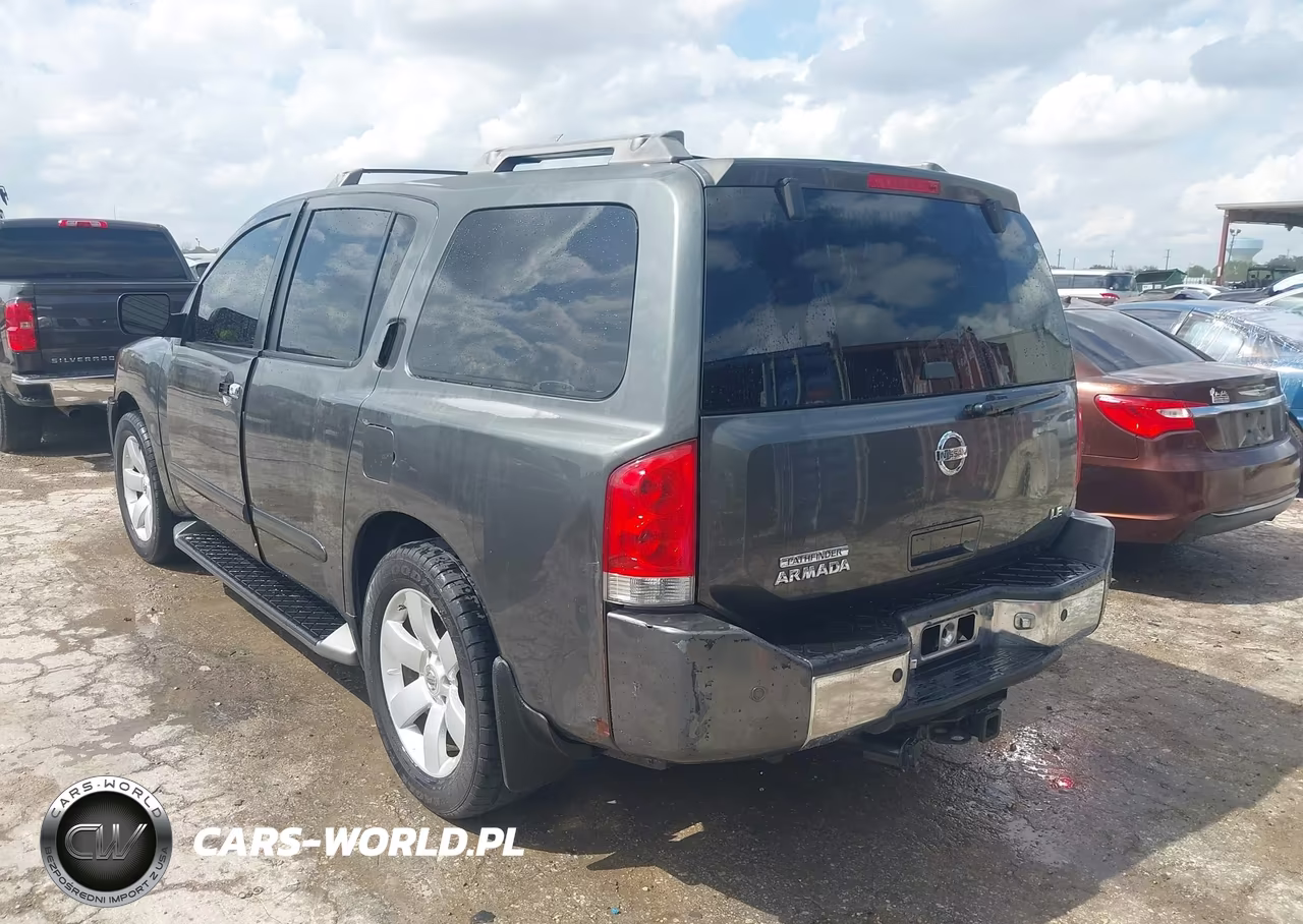 2004 Nissan Pathfinder Armada Le VIN:5N1AA08AX4N715175 - 3
