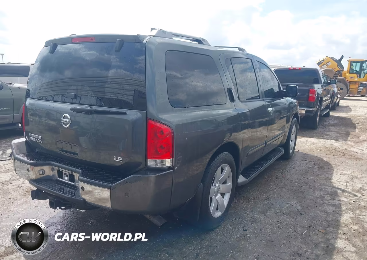 2004 Nissan Pathfinder Armada Le VIN:5N1AA08AX4N715175 - 4