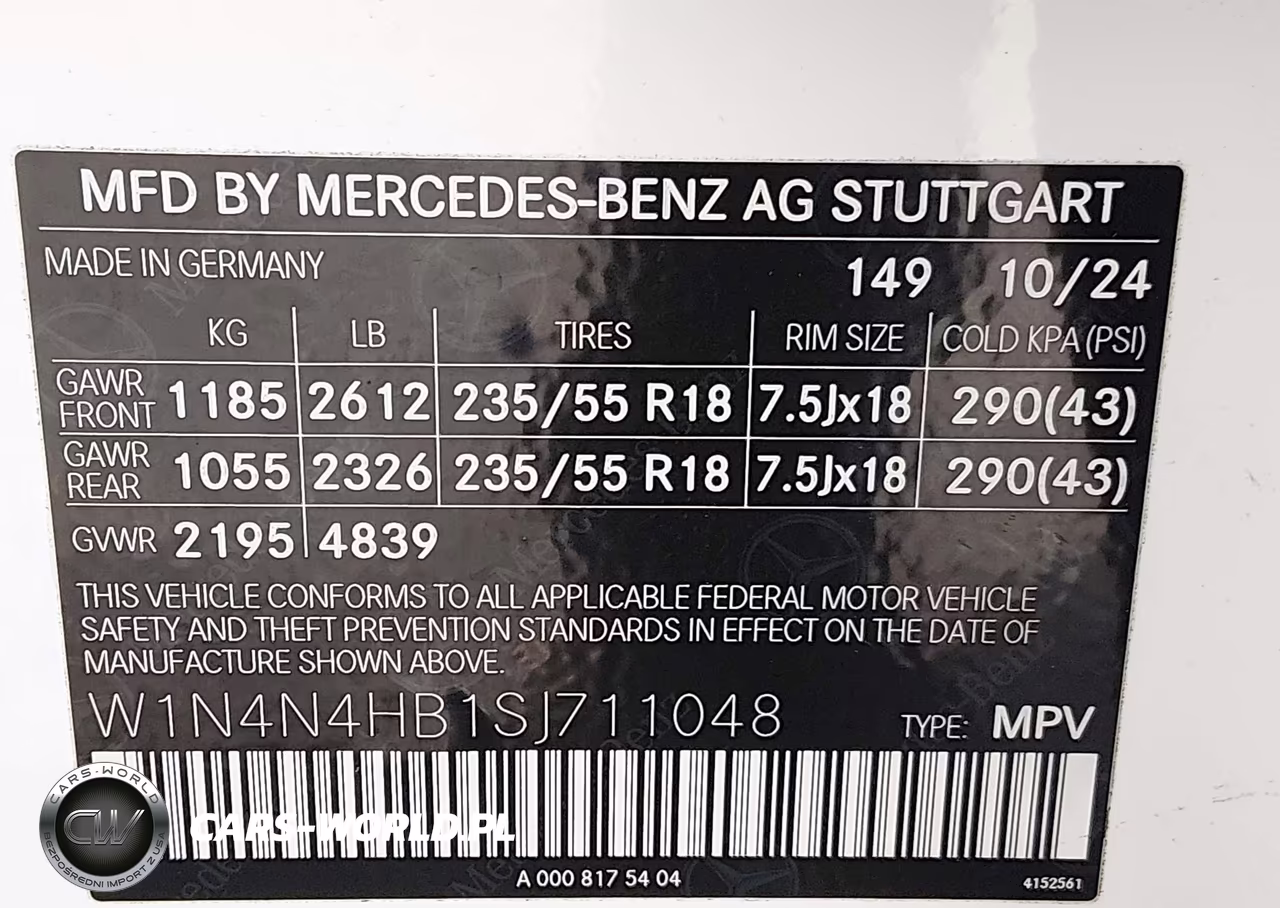 2025 Mercedes-Benz Gla 250 4Matic VIN:W1N4N4HB1SJ711048 - 9