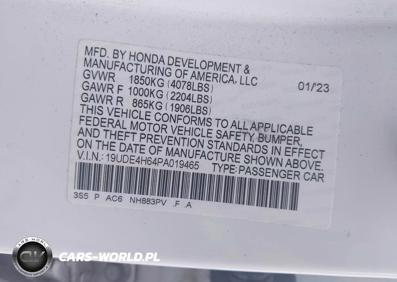2023 Acura Integra A-Spec Technology VIN:19UDE4H64PA019465 - 9
