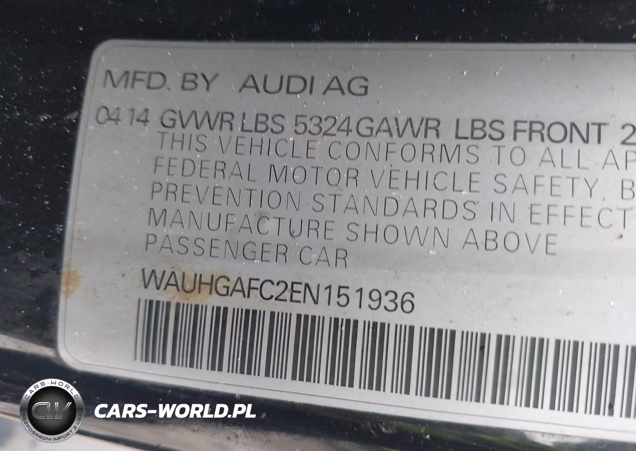 2014 Audi A6 3.0T Premium Plus VIN:WAUHGAFC2EN151936 - 9