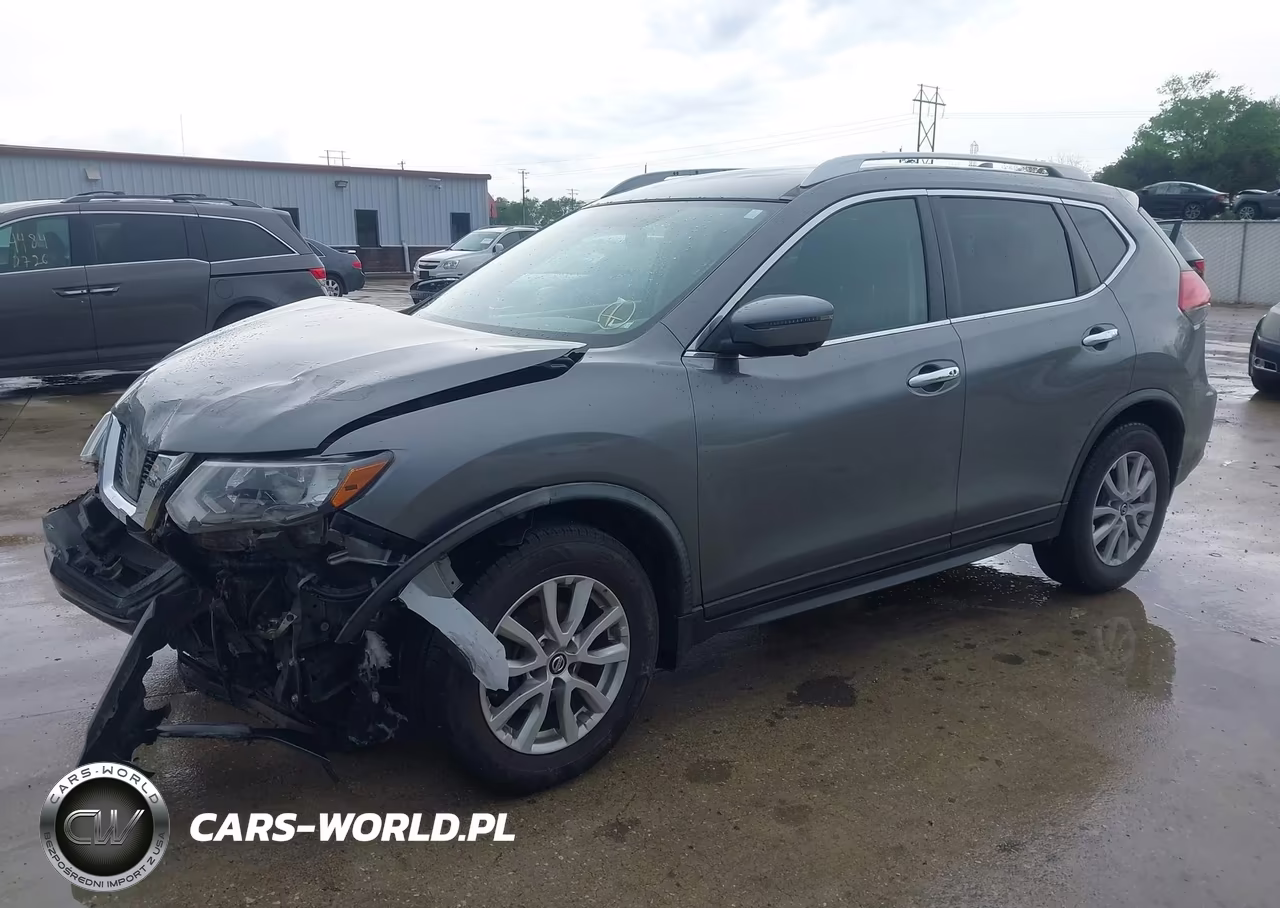 2017 Nissan Rogue Sv VIN:KNMAT2MT2HP610139 - 2